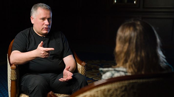 Telediario 1 - Igor Zhovkva, asesor de Zelenski: "No hay nada que hablar con los rusos"
