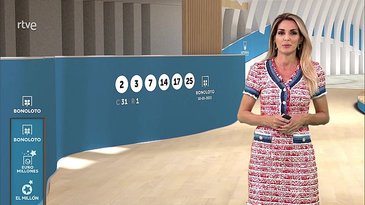 Loterías - Sorteo de la Bonoloto del 30/05/2022