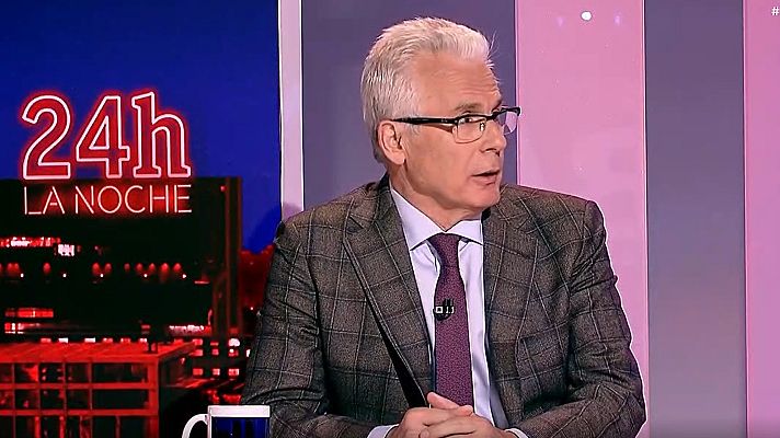 La noche en 24h - Baltasar Garzón no descarta volver a ejercer como juez: "Si el Gobierno no se pronuncia acudiré a la justicia para pedir mi reincorporación"