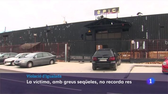 L'Informatiu - Violació d'Igualada: la víctima, amb greus seqüeles, no recorda res
