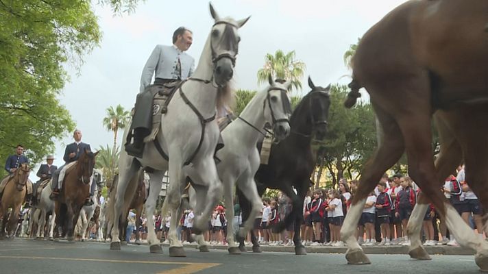 Noticias Andalucía - Salida de la Hermandad de Emigrantes