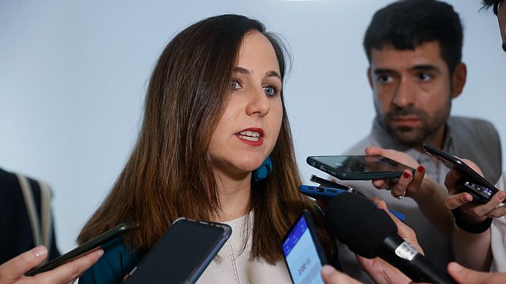 Telediario 1 - Belarra critica el gasto de la Cumbre de la OTAN y se pregunta si España "se va a plegar" para aumentar el gasto militar