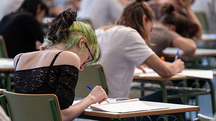 Telediario 1 - Estar calmado y preparado, la mejor forma de enfrentarse a la EBAU