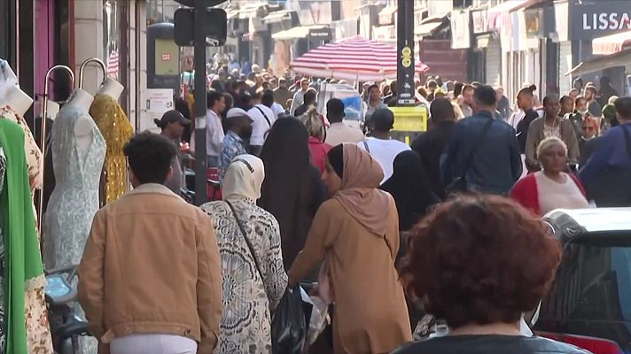 Telediario 1 - Radiografía de Saint-Denis: uno de los barios más pobres de Francia