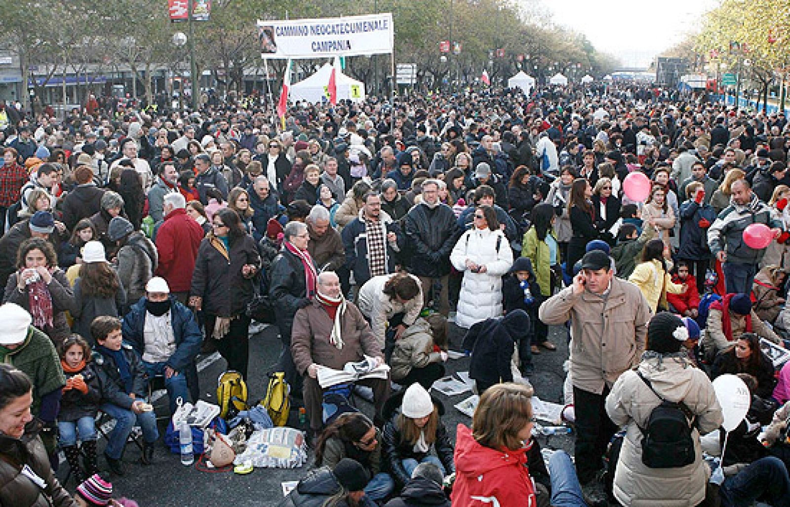 Miles de personas celebran el día de la Familia en Madrid | Ver