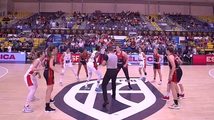 Baloncesto en RTVE - Encuentro amistoso selección femenina: España - Bélgica