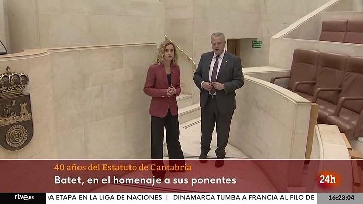 Parlamento - 40 años del estatuto de Cantabria