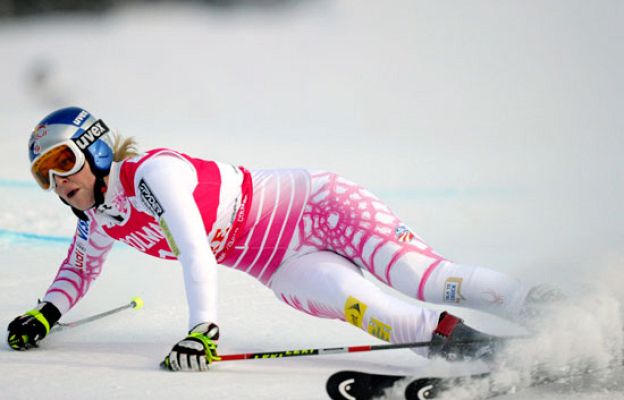  - Espectacular caída de Lindsay Vonn