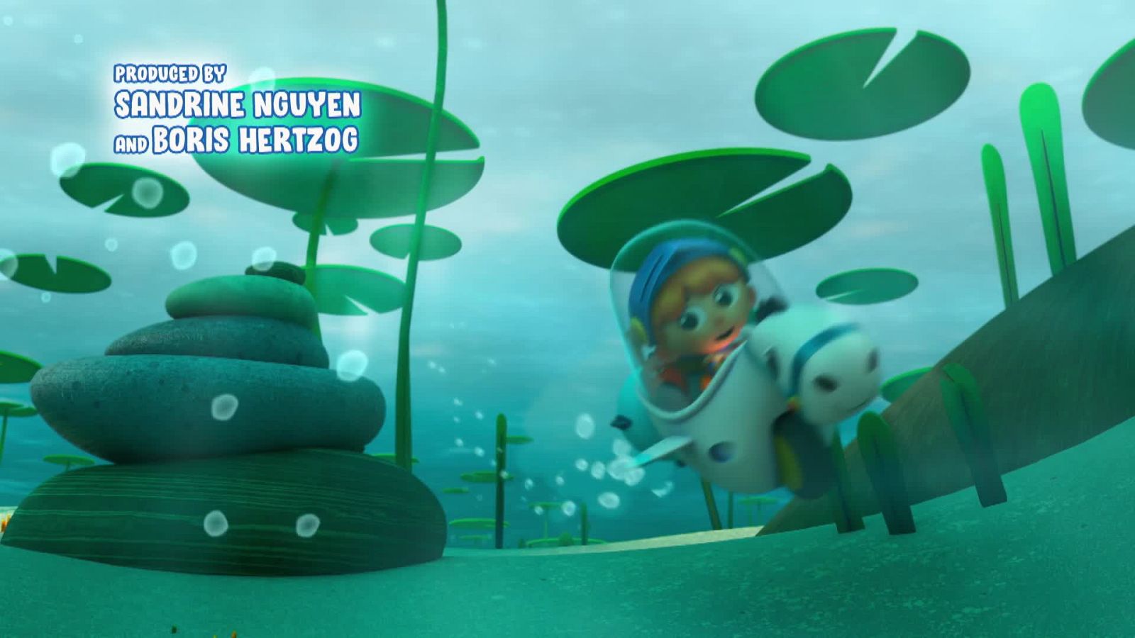 El lago contaminado - Gus, el pequeño caballero | Ver