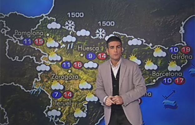 El tiempo - Fuerte viento y lluvias