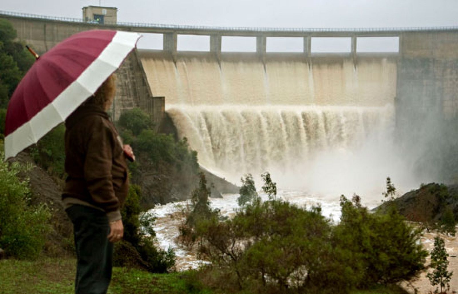 El temporal llena los pantanos después de un verano y un otoño muy secos | Ver