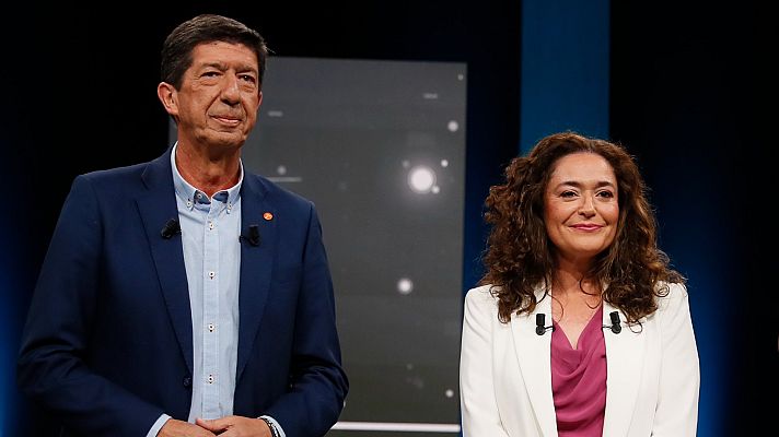 Especiales informativos - Marín dice que Cs ha sacado la "corrupción" de la Junta y Nieto le echa en cara su acuerdo con Vox