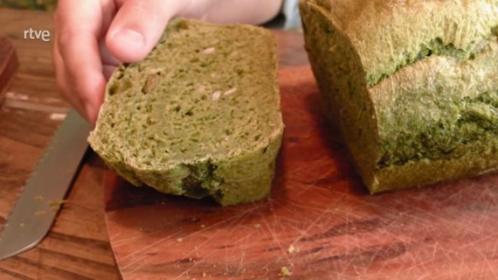 Aquí la Tierra - Pan de espinacas casero