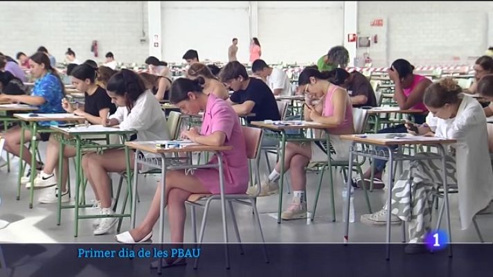 Informatiu Balear - Primer dia de les PBAU