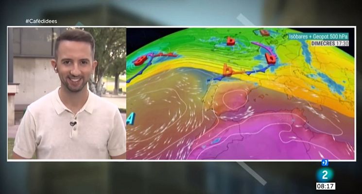 El temps - Més núvols, xàfecs de tarda i calor a ratlla