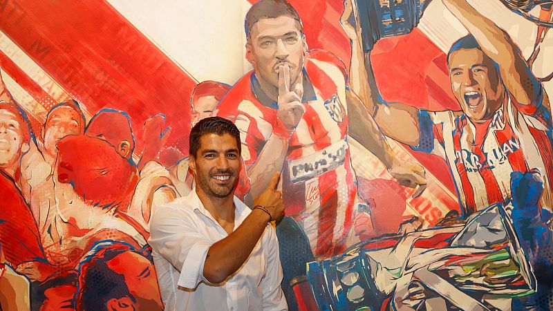 Luis Suárez, incluido en el museo del Atlético | Ver
