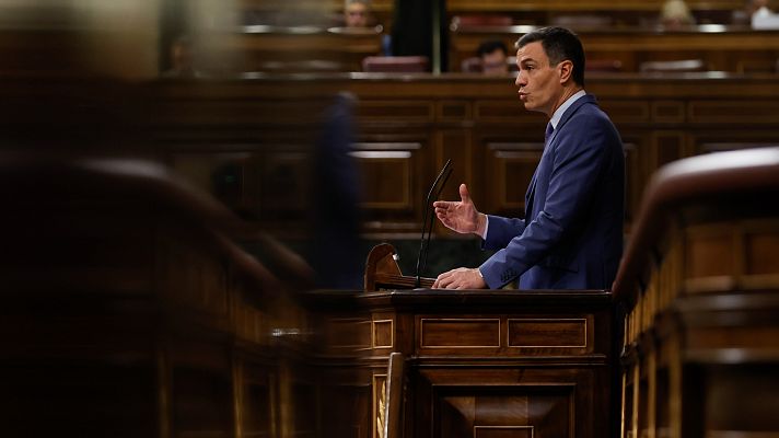 Informativo 24h - Sánchez pide en el Congreso el apoyo de los grupos a la prórroga del plan anticrisis y reclama que estén "a la altura"