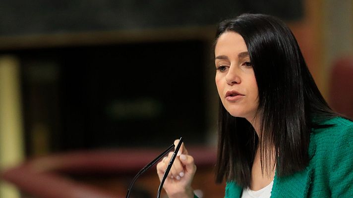 Informativo 24h - Arrimadas critica que Sánchez tenga a Podemos como socios ya que "están siempre en el lado incorrecto de la historia"