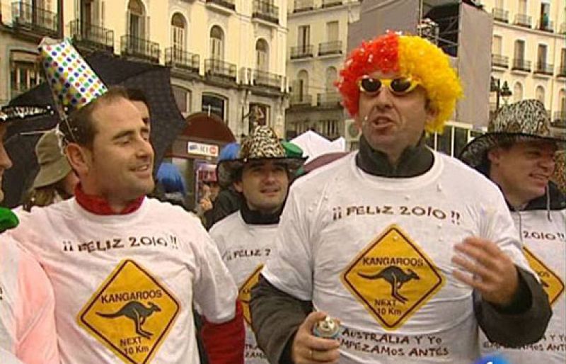 Todo listo en la Puerta del Sol | Ver