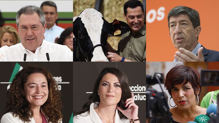Telediario 1 - Los posibles pactos marcan una jornada de la campaña del 19J con la vaca "talismán" Fadie de protagonista