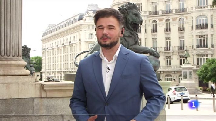 L'Informatiu - Rufián reconeix que s'ha equivocat titllant de tarat Puigdemont