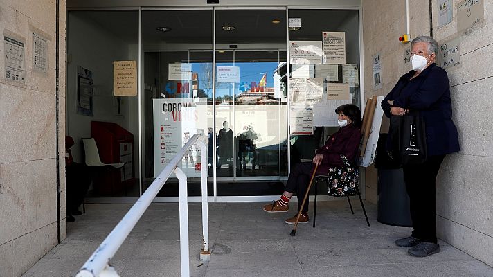 Telediario 2 - El nuevo protocolo para la Atención Primaria madrileña y la falta de médicos provoca las críticas de los sanitarios