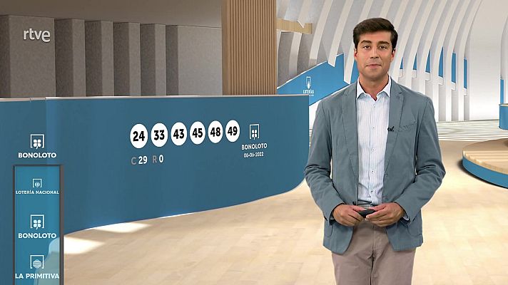 Loterías - Sorteo de la Bonoloto del 08/06/2022