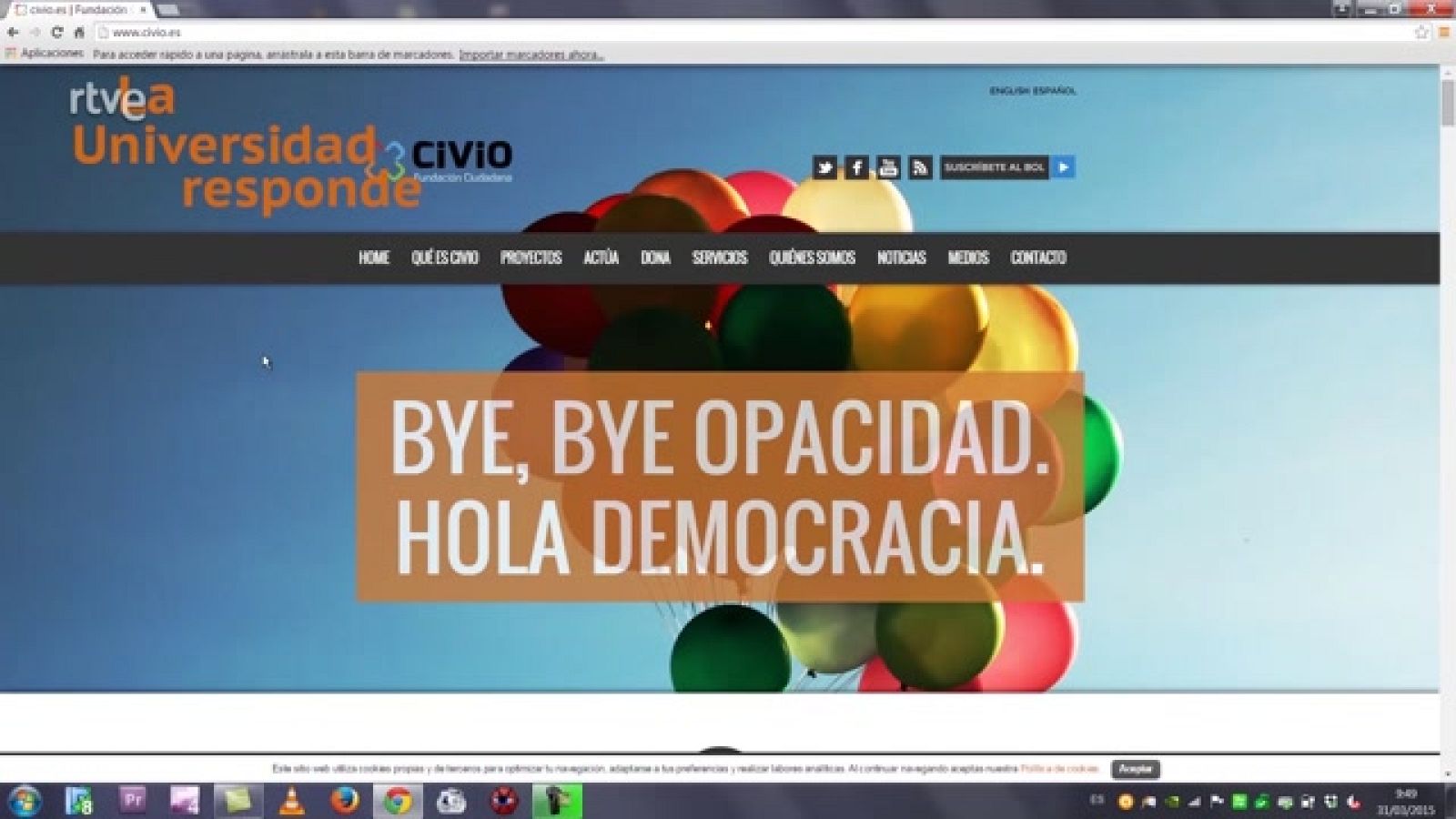 La aventura del saber - ¿Qué significa democracia monitorizada? - ver ahora