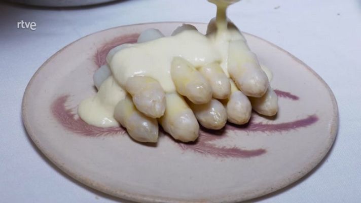 Aquí la Tierra - Clase magistral de espárragos blancos