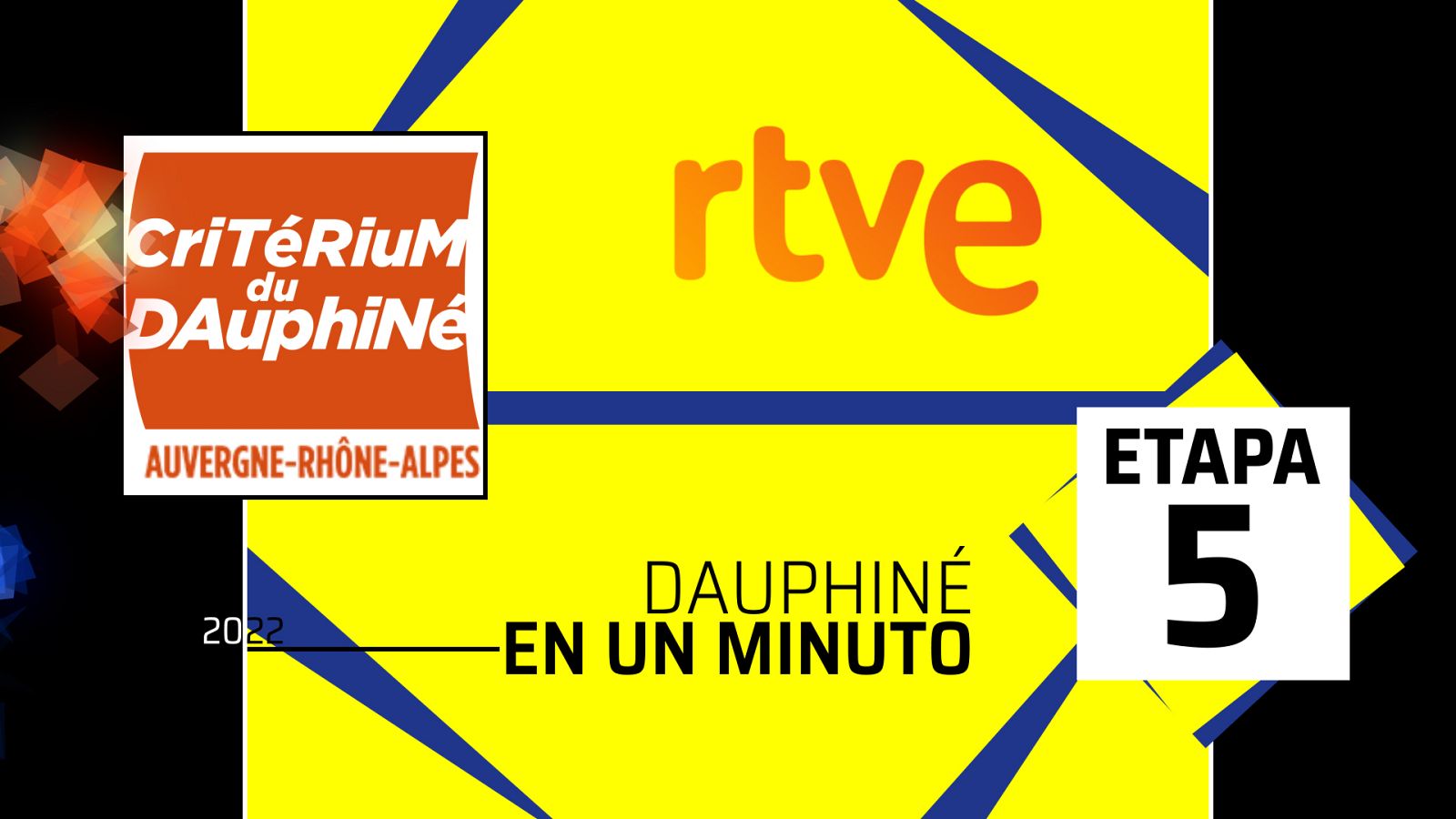 #DauphinéEnUnMinuto - Etapa 5