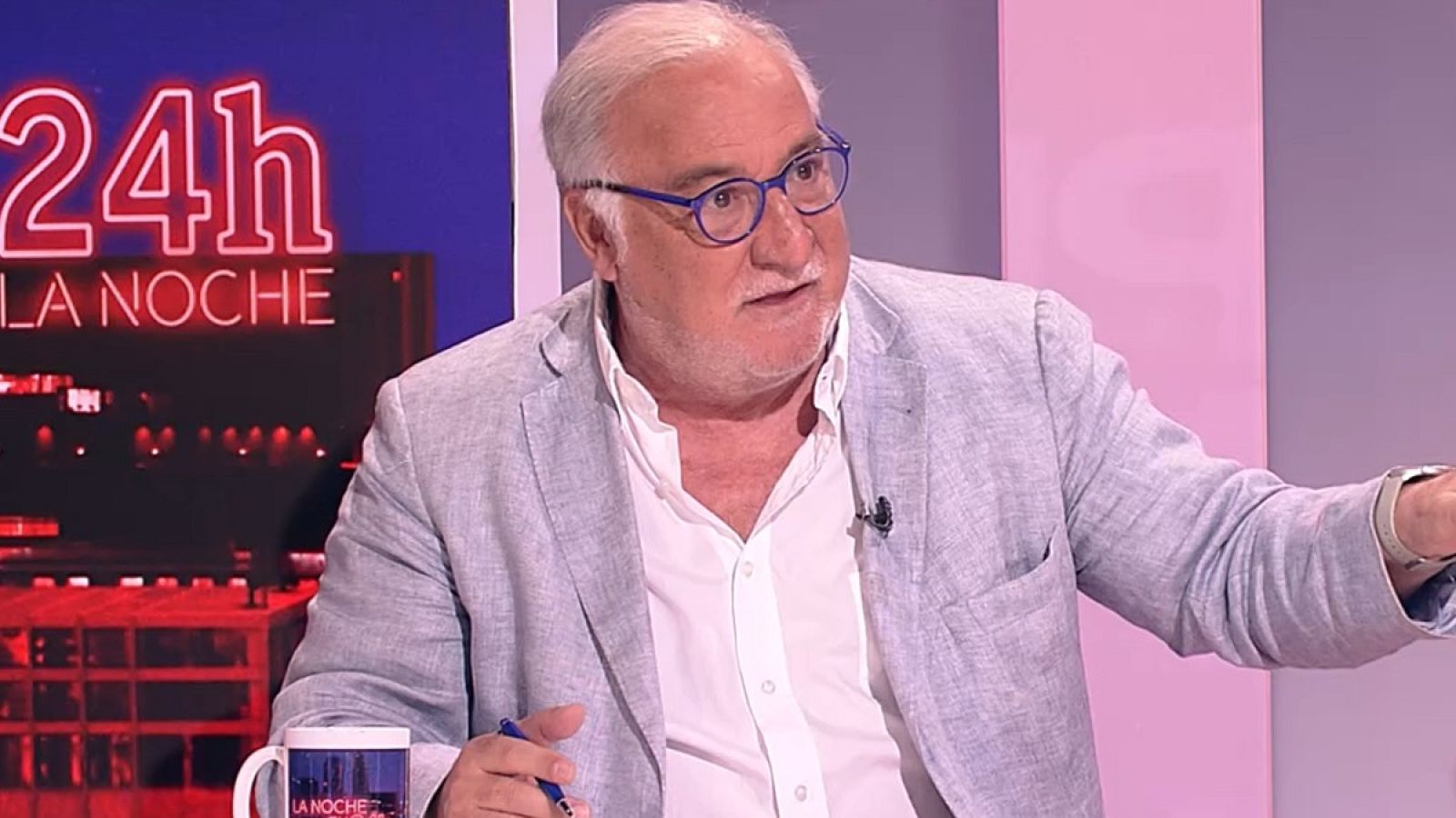 Pere Navarro sobre la Seguridad Vial: "Cada vez más estamos apelando a la autorresponsabilidad" - La noche en 24h | Ver