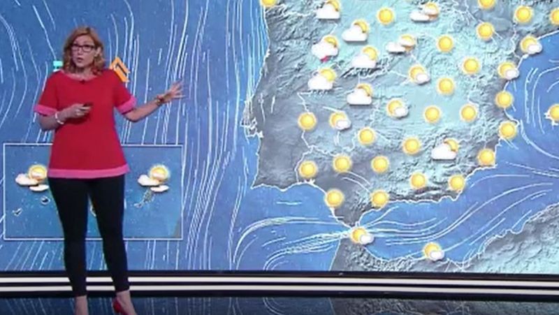 Calor en el extremo suroeste, Guadiana, Guadalquivir y en el Ebro - El tiempo | Ver