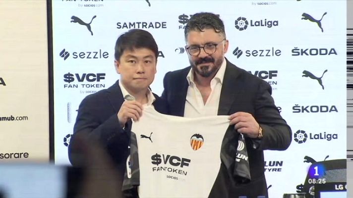 Telediario Matinal - Gattuso ficha por el Valencia