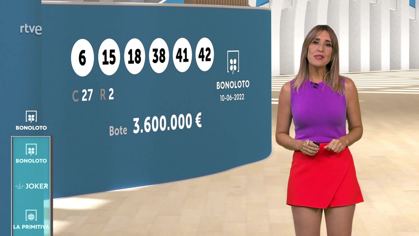 Sorteo de la Bonoloto y Euromillones del 10/06/22 - ver ahora