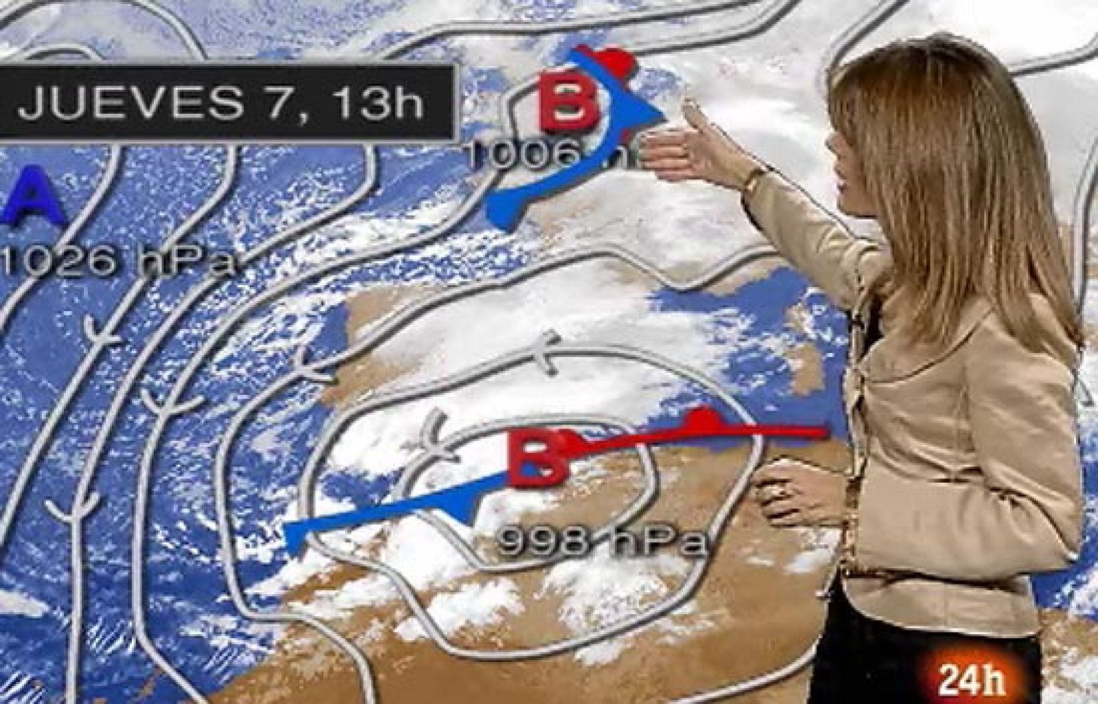 Descenso brusco de las temperaturas