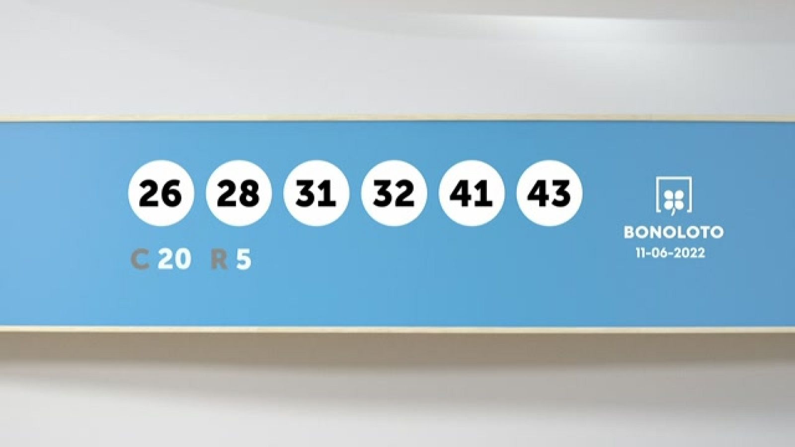 Sorteo de la Lotería Bonoloto del 11/06/2022 - Ver ahora