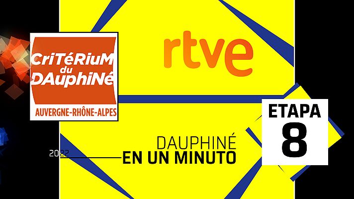 Ciclismo - #DauphinéEnUnMinuto - Etapa 8