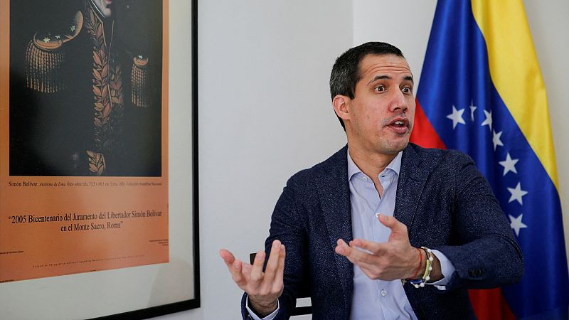 Guaidó rechaza la "violencia de la dictadura" en Venezuela: "El riesgo es constante y lo vivimos en carne propia"