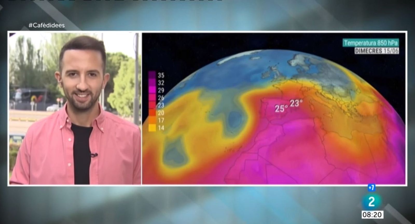 El Temps (13/06/2022) - La calor extrema tocarà sostre entre dimecres i divendres amb més de 40 ºC a l'interior