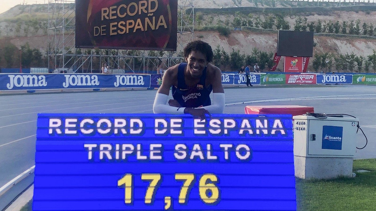 Jordan Díaz bate su récord de España de triple salto | Ver