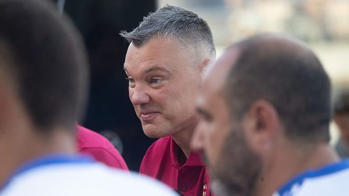 Baloncesto en RTVE - Saras Jasikevicius: "Lo más importante es no cometer errores, ni regalar balones"