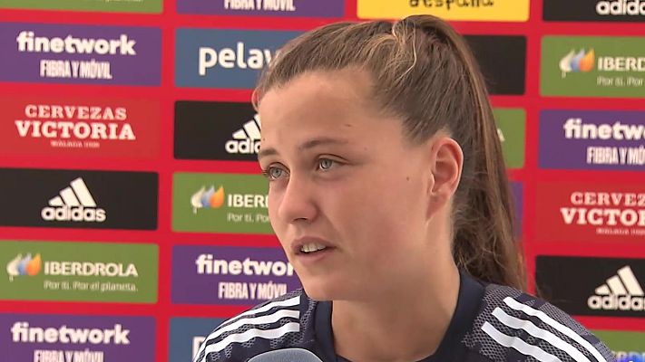 Telediario 1 - Claudia Pina: "Es normal que las expectativas estén altas"