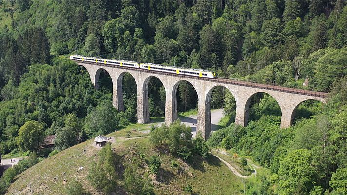 Viajar en tren - Alemania: Friburgo-Titisee-Donaueschingen