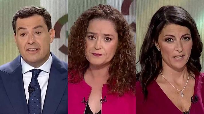 Informativo 24h - Moreno defiende su gestión en educación y sanidad antes las críticas de Olona y Nieto