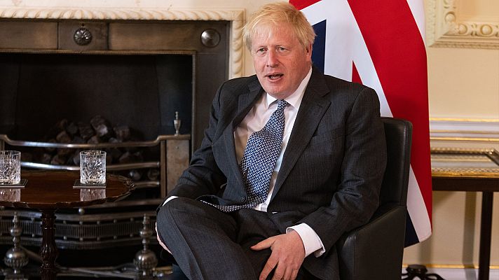 Telediario 2 - Londres se enfrenta a Bruselas por el protocolo de Irlanda del Norte