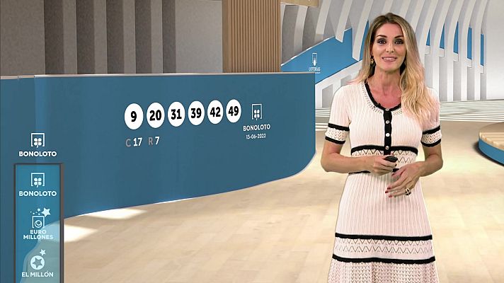 Loterías - Sorteo de la Bonoloto del 13/06/2022