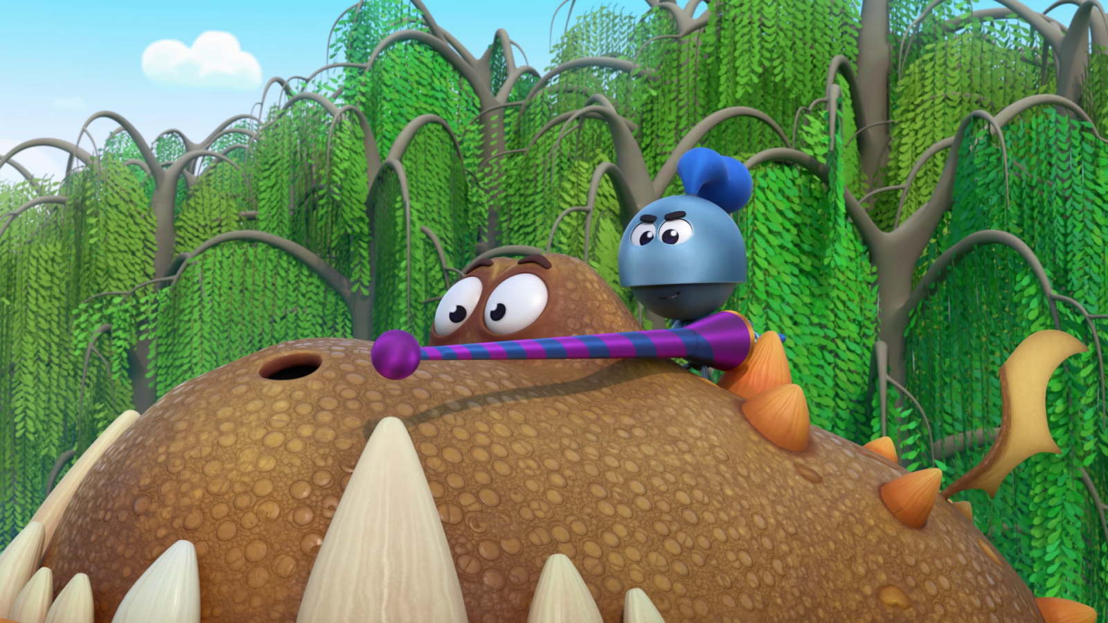 Justa de dragones - Gus, el pequeño caballero | Ver