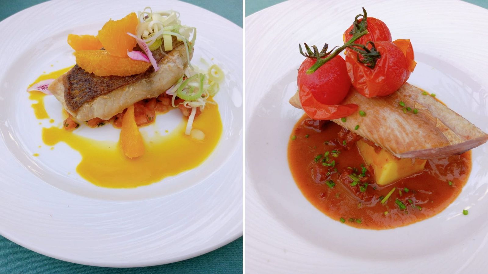 España Directo - Recetas de verano: Pargo con salsa de naranja y borreta de bonito