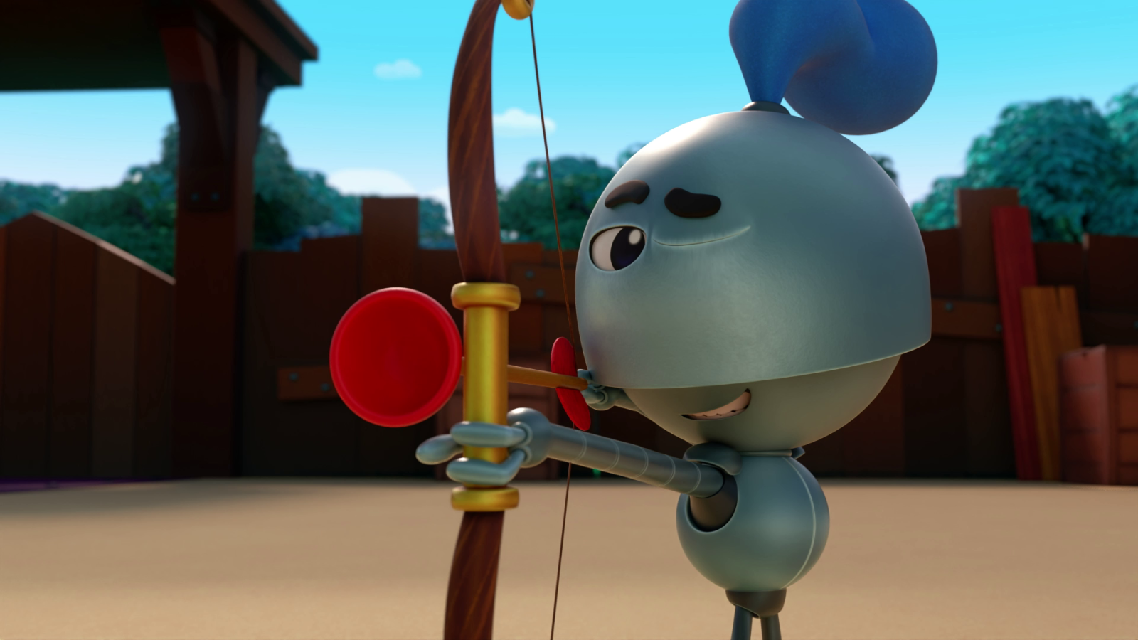 Tiro con arco - Gus, el pequeño caballero | Ver