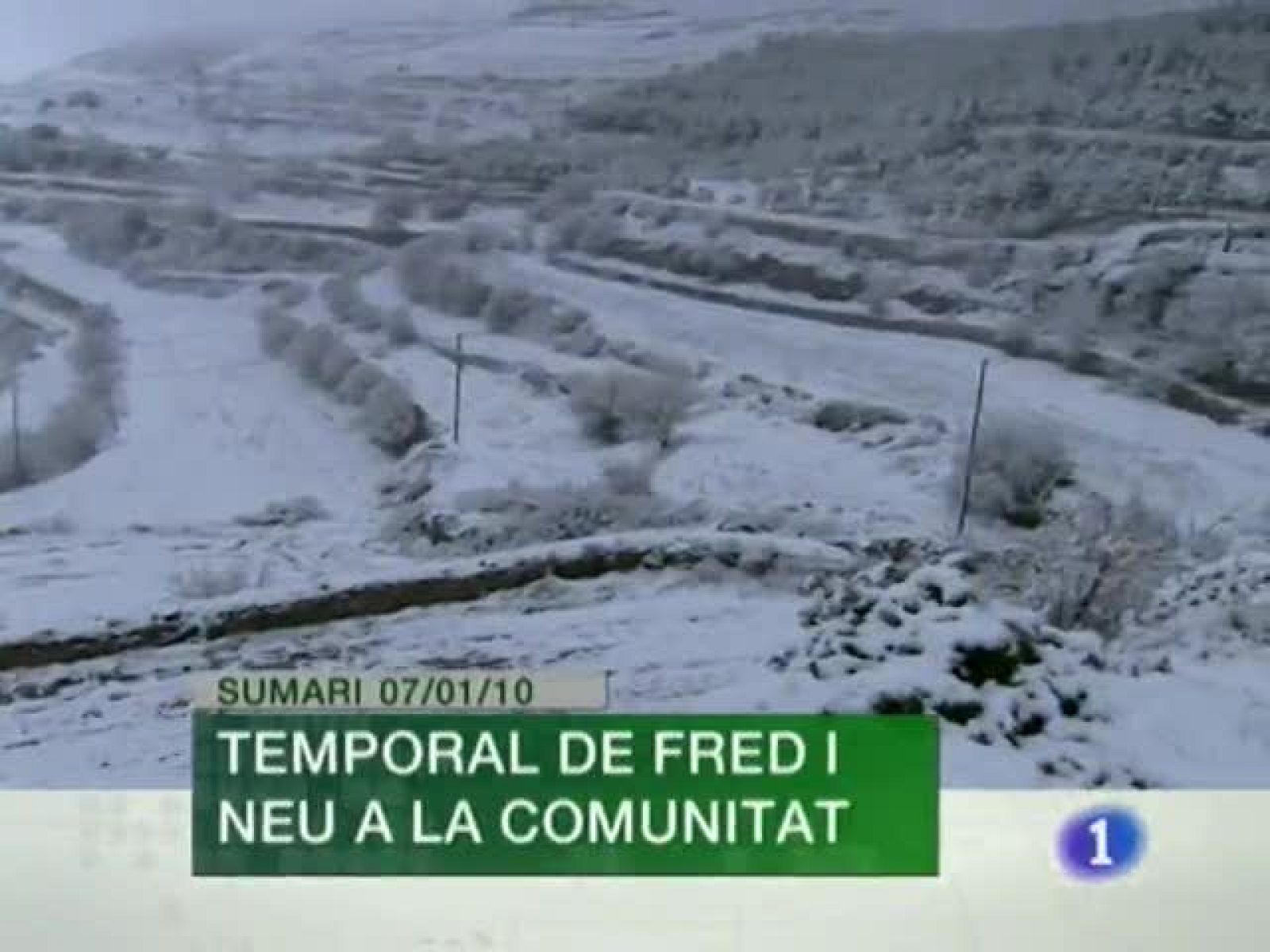 L'Informatiu. Informativo Territorial de la C.Valenciana (07/01/10)